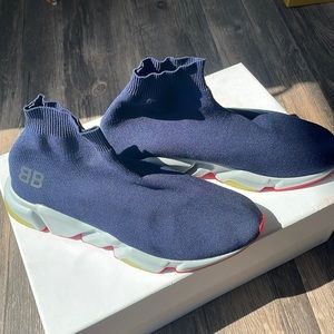 Used Balenciaga “Maille Bleu Marine